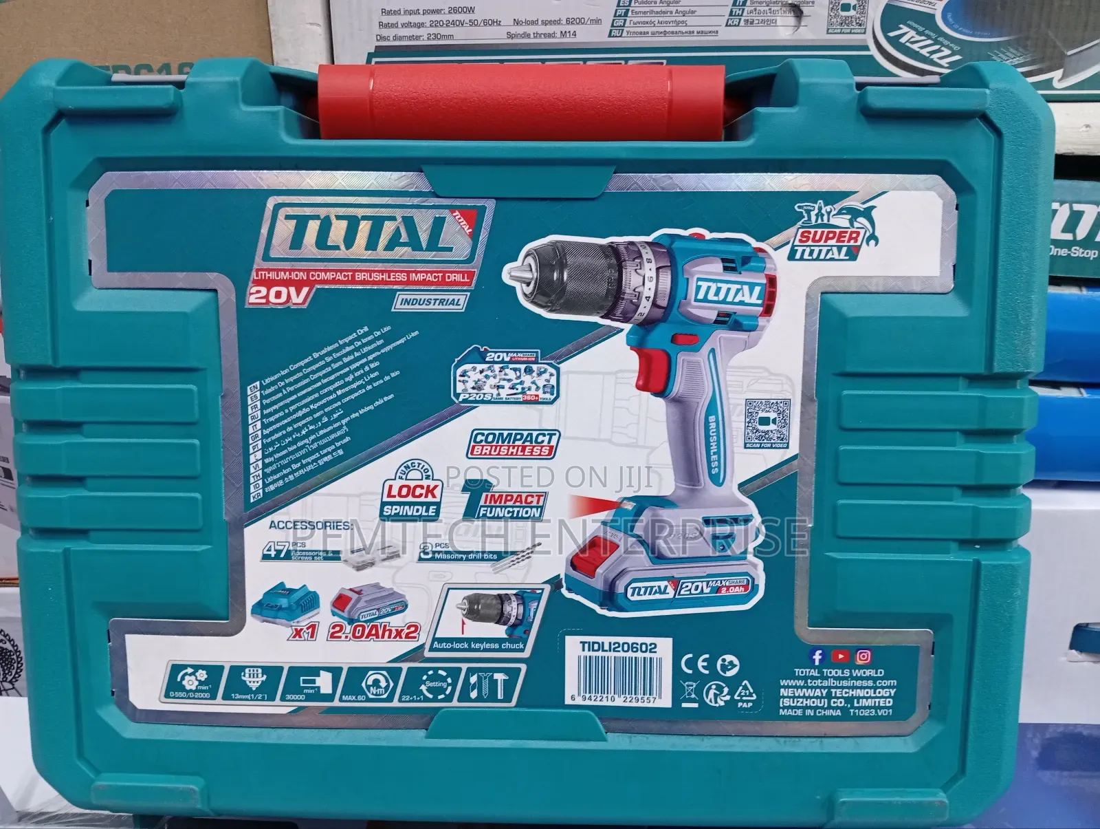 20v Brushless Total Drill