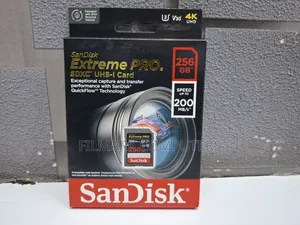 Sandisk 256GB Extreme PRO SDXC UHS-I Memory Card
