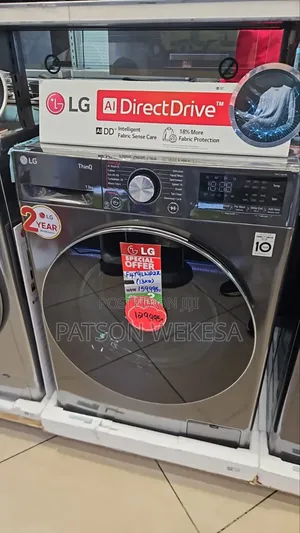Lg F0l9dyp2s Front Load Washing Machine, 15kg -Turbowash