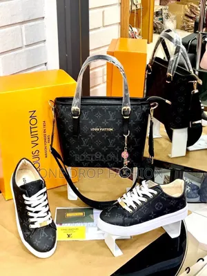 Lv Set Shoe Plus Bag