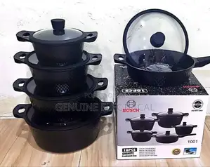 Nonstick Cookware 10pcs Bosch Kitchenware