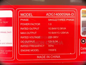 Aico 12.5kva  Both 3,2  Singlephase Silentdeisel Generators