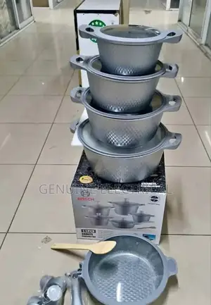10pcs Bosch Cookware With Silicon Lid Covers