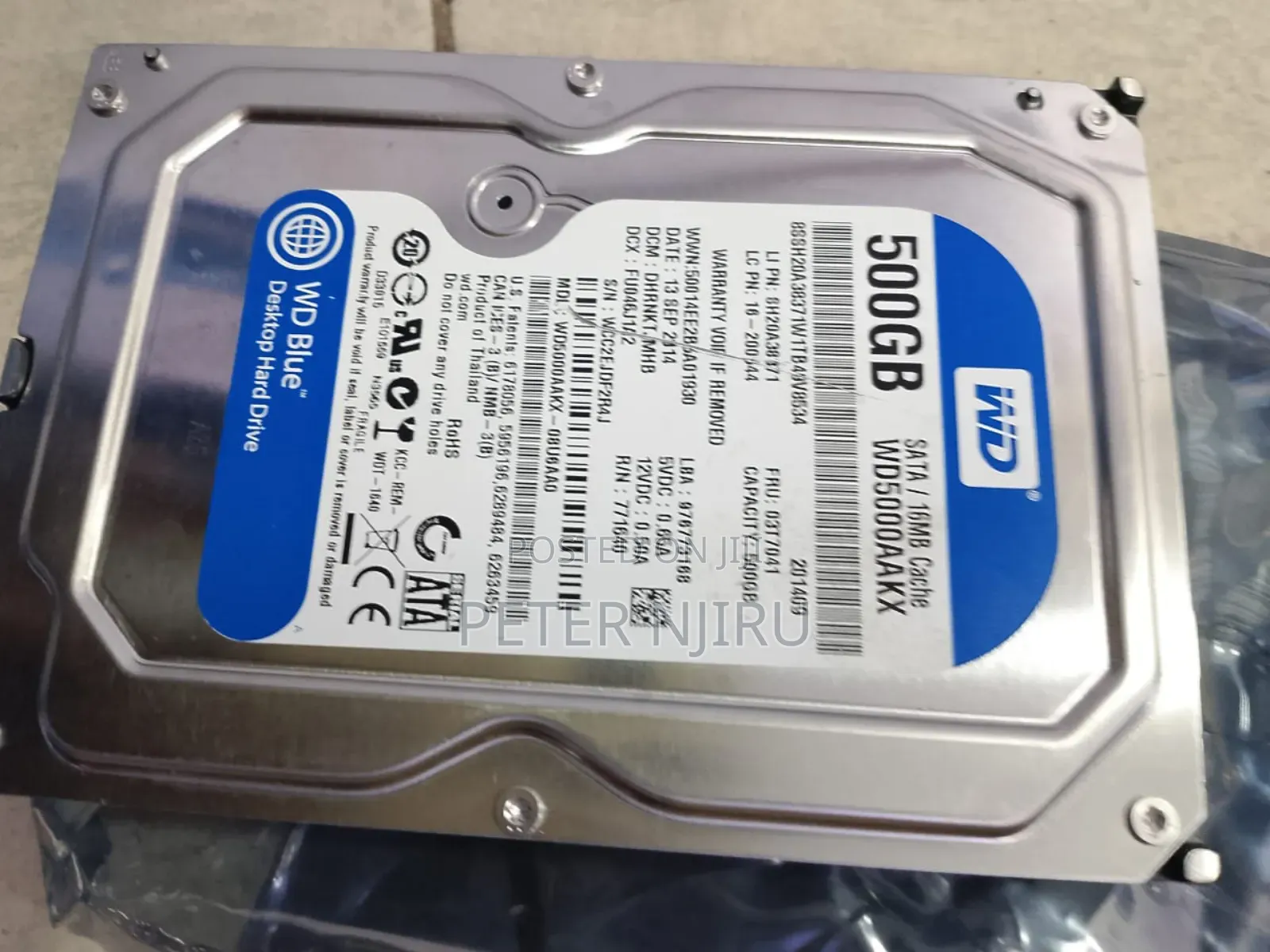 500 GB HARDDISK for Desktop Cpu