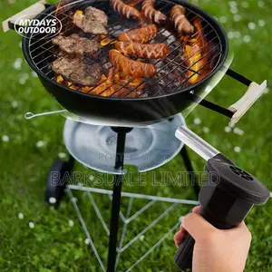 BBQ Blower Charcoal Fire Starter Automatic Battery Electric