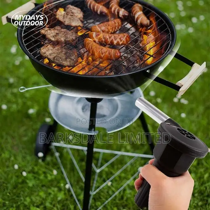BBQ Blower Charcoal Fire Starter Automatic Battery Electric