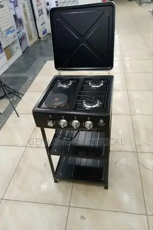 Nunix Full- Gas 4 Burners Stove Cooker