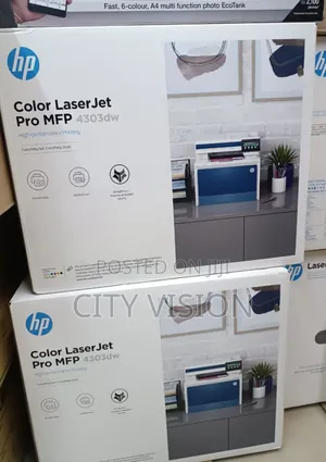 Hp Laserjet Colour Printer Pro Mfp4303dw Available