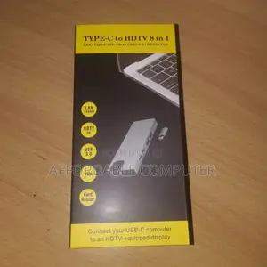 Type C to HDTV 8 in 1 USB Hub