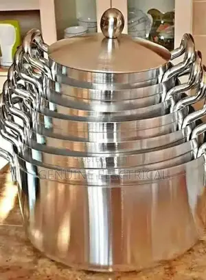 Stainless Steel Tornado - TC - 14pcs Sufurias Set