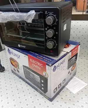 Nunix 20L Electric Oven With Rotisserie 6 Microwave Power