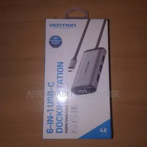 Vention USB-C Multi-Functional 6 in 1 Docking Station