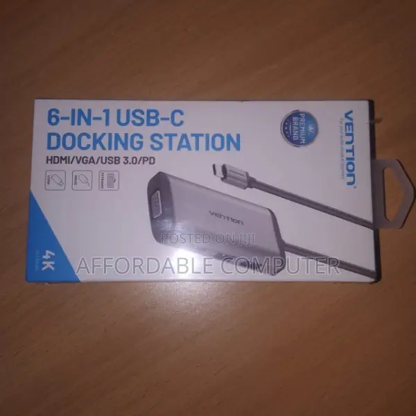 Vention USB-C Multi-Functional 6 in 1 Docking Station