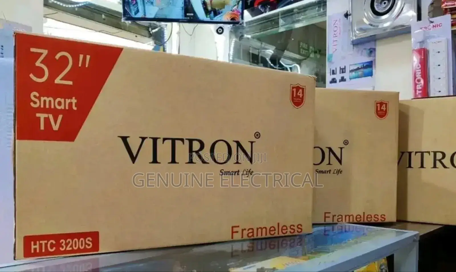 Vitron 32" Smart Led Powered by Android Frameless Tv