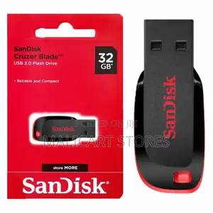 Sandisk Cruzer Blade Usb Flash Drive 32gb