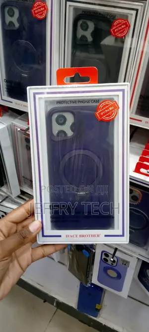 iPhone 11 Pro Max Magnetic Case With Invisible Stand-Purple