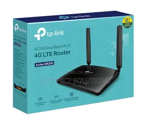 Tp-Link AC750 Wireless Dual Band 4G LTE Router ,Mr 200
