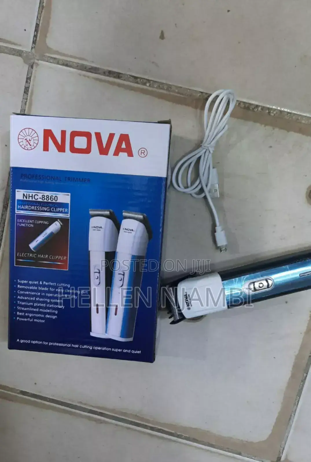 Rechargeable Hair Trimmer/Shaving Machine-