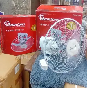 18 Inches Ramtons Orbit Fan-Rm670 Model