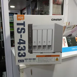 QNAP TS-433 4-Bay Desktop NAS Available