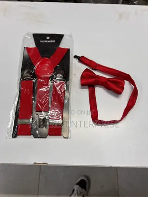 Kids Suspenders Set With Bowtie St KSH 700