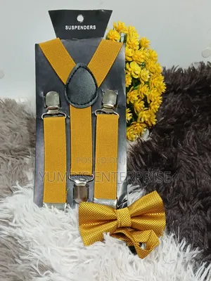 Yellow,Blue, Colors Kid's -Suspenders KSH 700