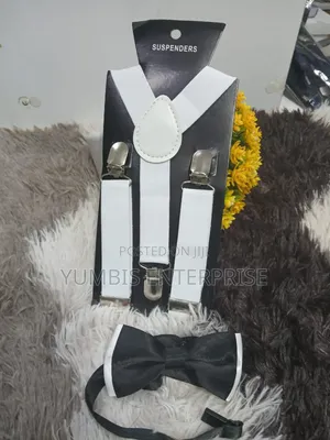 Adults Kids --Suspenders(White, Purple)