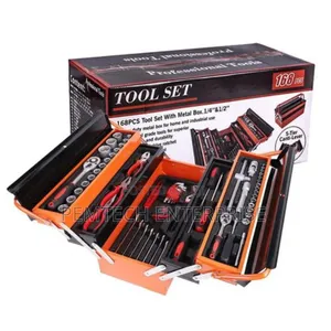 85 Pieces Iron Box Tool Set Portable Cross-Border Hardware