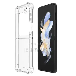 Samsung Galaxy Z Flip5 Transparent PC + TPU Shockproof Case