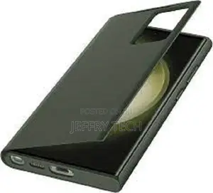 Official Samsung Galaxy S23 Ultra Smart View Wallet Case -Bl