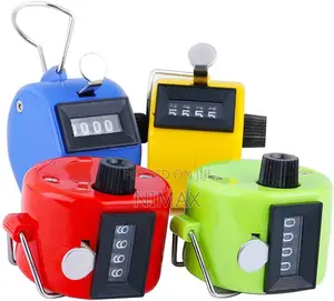 Mechanical Palm Click Counter Count Clicker Assorted Color