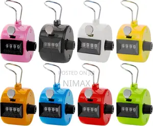 Mechanical Palm Click Counter Count Clicker Assorted Color