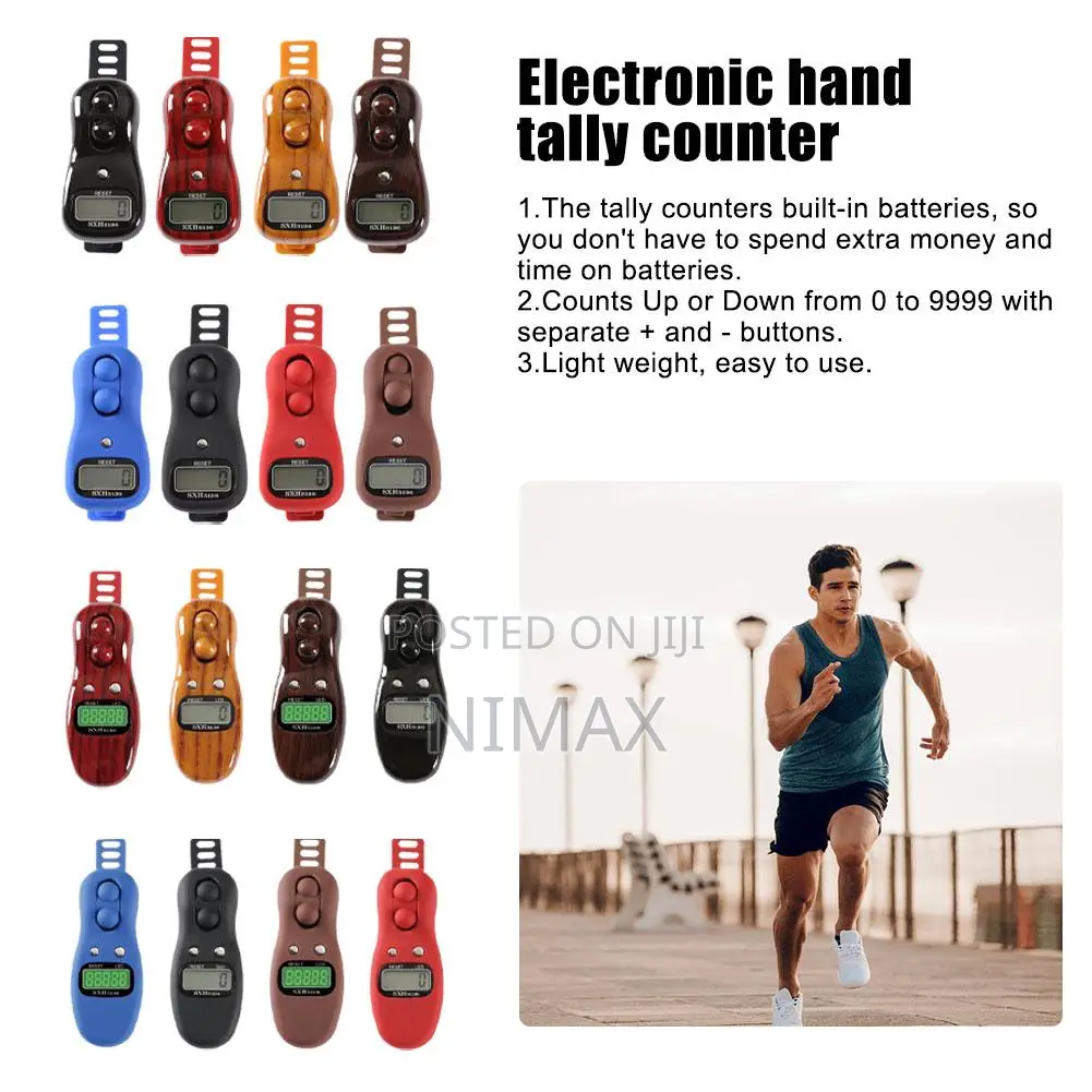 Digital Tasbih Tally Counter Clicker Resettable