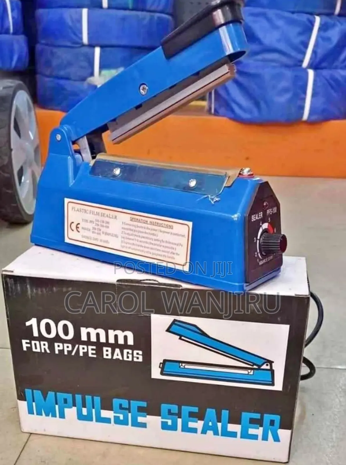 New Paper Sealing Machine/ Impulse Sealer Machine 100mm