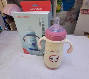 Stainless Steel Thermos Feeding Bottle 330 Ml (Keeps Hot)