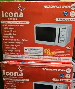 20L Icona Manual Microwave Oven IC/MW