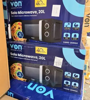 Black Von Manual 20 Litres Microwave Oven VN/20L