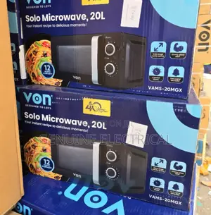 Black Von Manual 20 Litres Microwave VN/20L