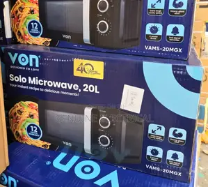 Von Manual 20 Litres Microwave Oven Vn/20l