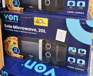 Black Von Manual 20 LTRS Microwave VN/20L