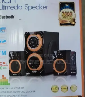 Sayona SHT-1214BT 2.1home Theater Wooofer System BT/W-2