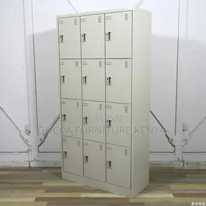 Cabinets: Secure Durable Cabinet Locker for 12 People