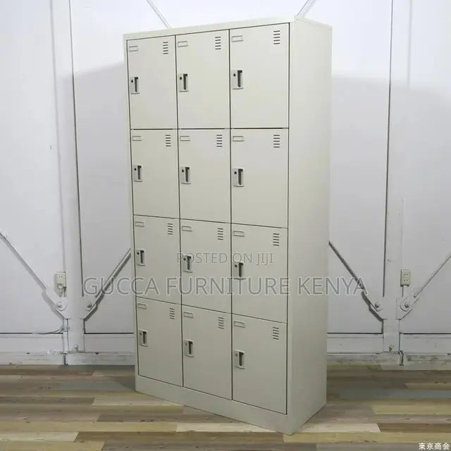 Cabinets: Secure Durable Cabinet Locker for 12 People