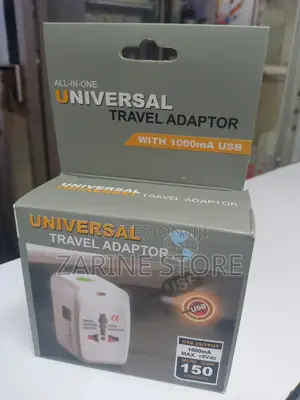 All in One Travel Universal Adaptor With USB Port