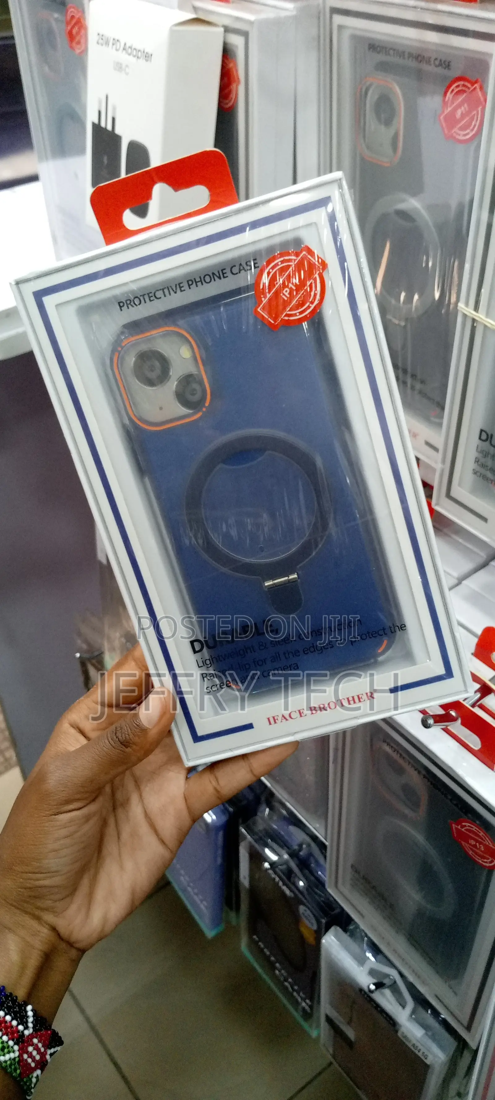 iPhone 11 Magnetic Case With Invisible Stand Slim Shockproof
