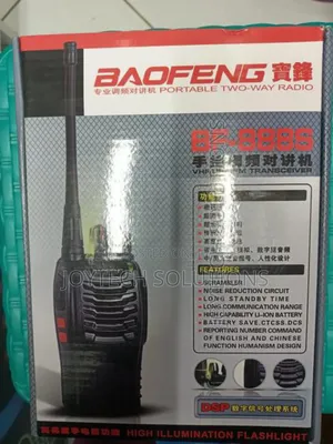 Bf.888s Radio Calls 5kms Long Communication Range.