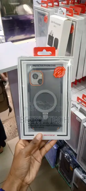 iPhone 11 Magnetic Case With Invisible Stand Transparent