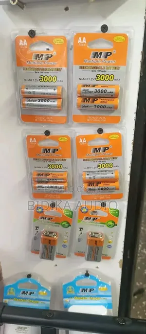 10 PCS Original and Quality Mp Rechargeable Baterries