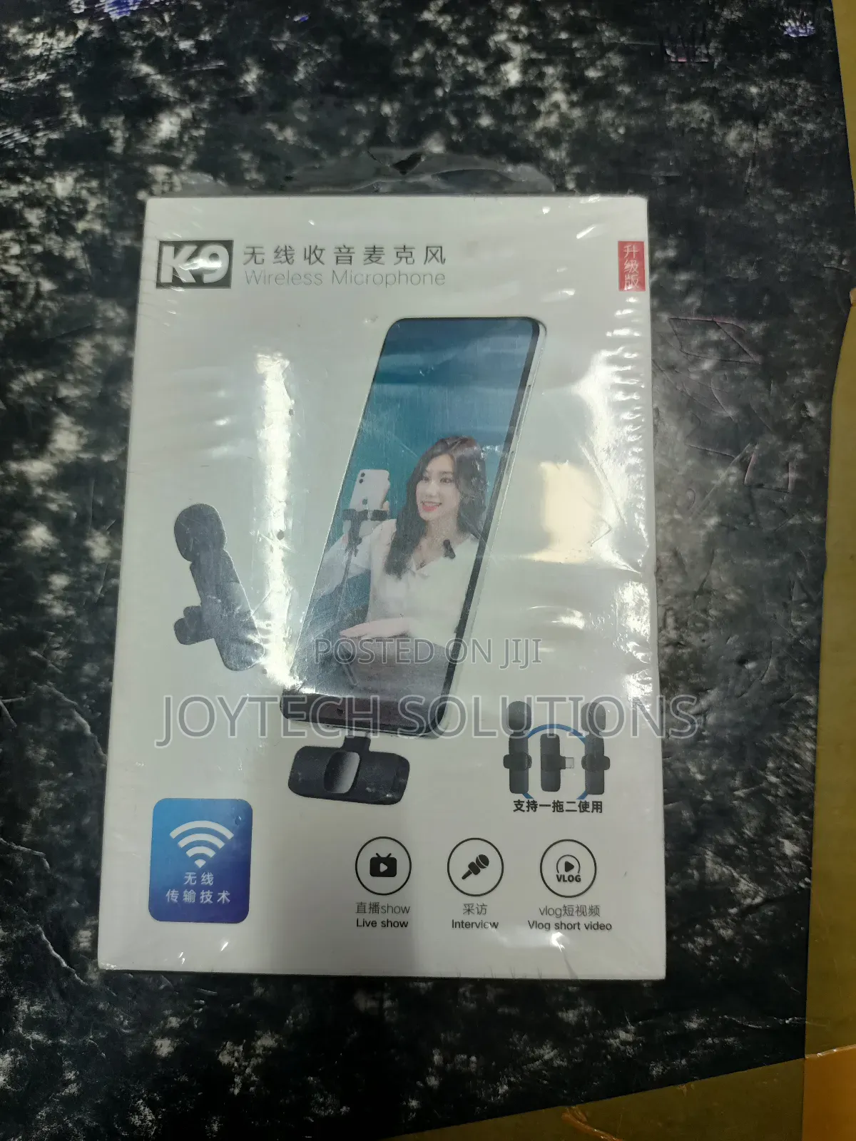 Live Show, Interview,Vlog Short Video Microphone 2mics