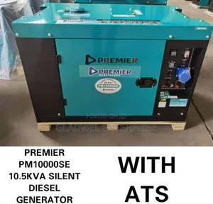 Premier Pm 10000SE 10.5 KVA Silent/Diesel Generator